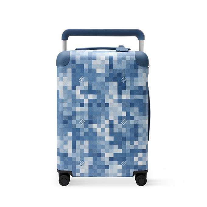 lv louis vuitton horizon pixel 55 carry‑on suitcase